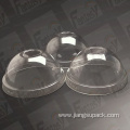 Rainbow 95mm PET Doom Plastic Lid For Cups